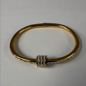 Elegant Gold and Silver Bracelet